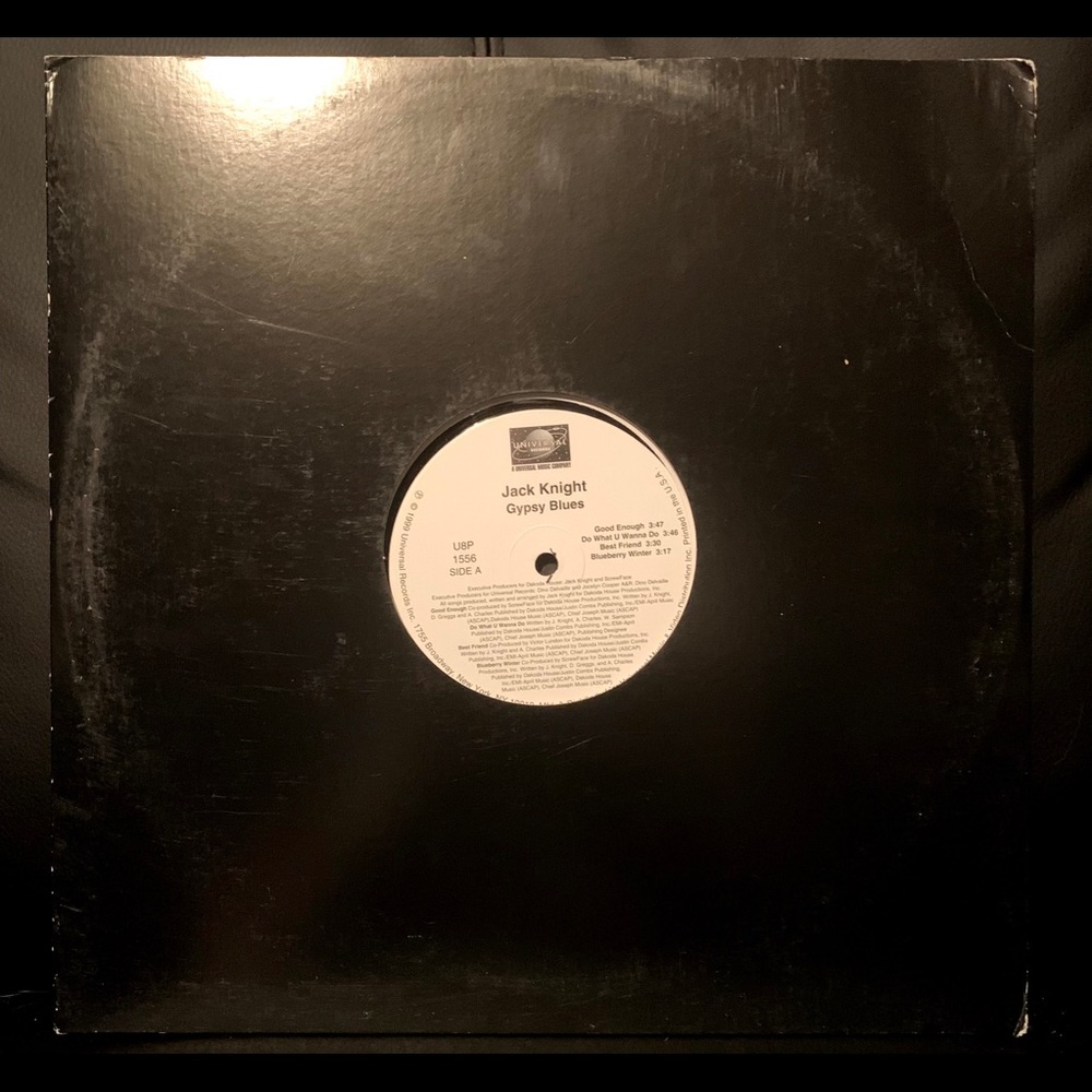 JACK KNIGHT - GYPSY BLUES PROMOTIONAL VINYL LP